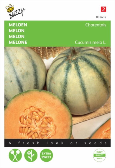 Melon cantaloup Charentais (Cucumis melo) 30 seeds BU